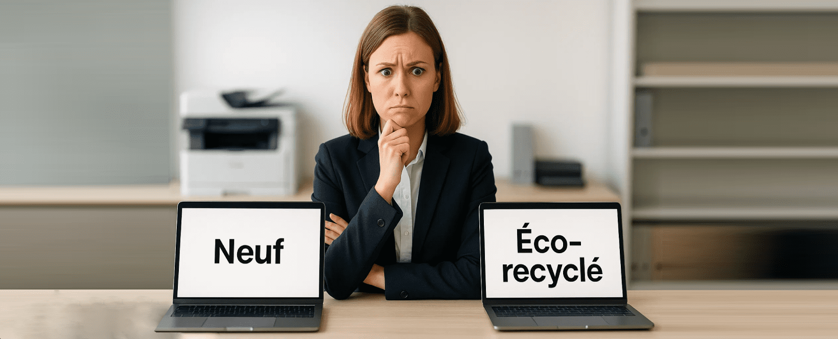 laptop éco-recyclé
