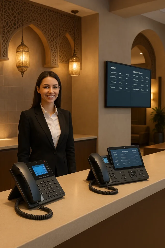 établissement hotelier Téléphonie IP : Des systèmes conçus spécialement pour les besoins des établissements hôteliers